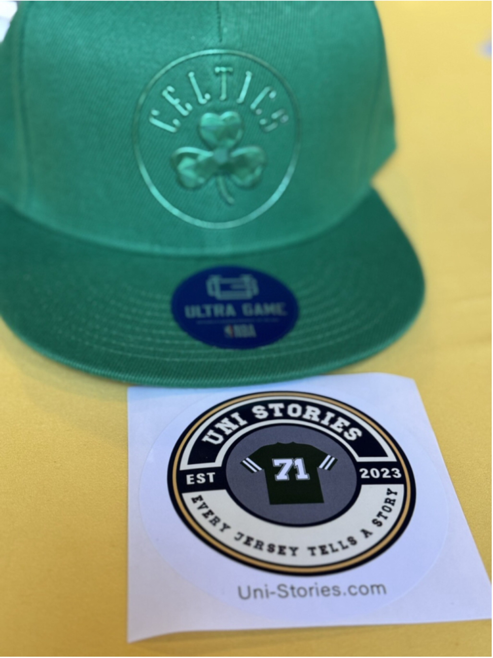 Boston Celtics Ultra Game Snapback hat Green NEW WITH TAGS